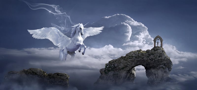 Mythical scenery
